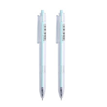 Stationery smooth gel pen black 0.5mm push writing retractable pen